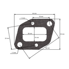 Sada tesnení pre čínske krovinorezy a krovinorezy z hobbymarketov s objemom motora od 43 cm3 - 52 cm3