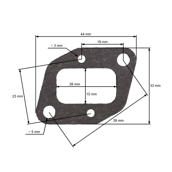 Sada tesnení pre čínske krovinorezy a krovinorezy z hobbymarketov s objemom motora od 43 cm3 - 52 cm3