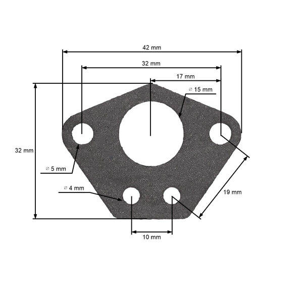 Sada tesnení pre čínske krovinorezy a krovinorezy z hobbymarketov s objemom motora od 43 cm3 - 52 cm3