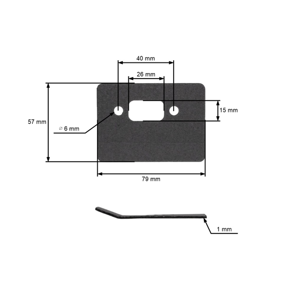 Sada tesnení pre čínske krovinorezy a krovinorezy z hobbymarketov s objemom motora od 43 cm3 - 52 cm3