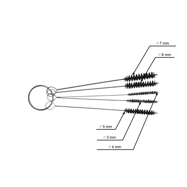 Servisná sada na čistenie karburátorov motorových píl krovinorezov a ďalšej záhradnej techniky