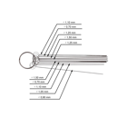 Servisná sada na čistenie karburátorov motorových píl krovinorezov a ďalšej záhradnej techniky