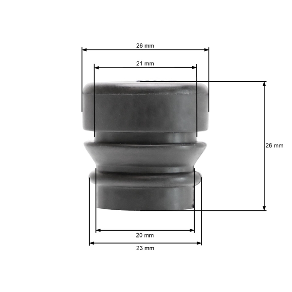 Silentblok pre čínske motorové píly obsah motora 45 ccm 52 ccm 58 ccm