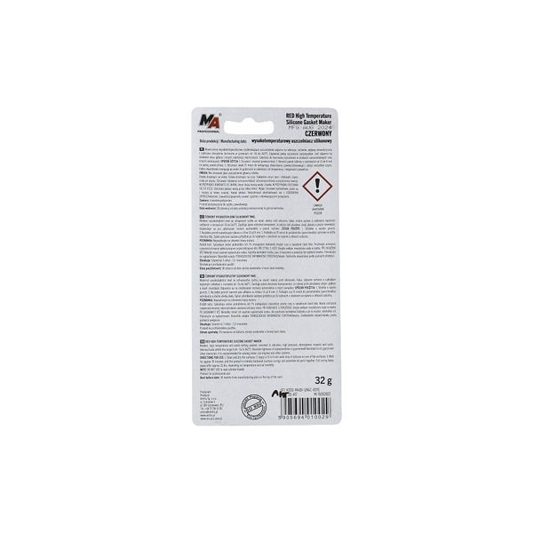 Silikónový tmel červený vhodný do + 343 ° C pre Stihl 017 018 MS180 MS181 MS250 MS280 Husqvarna 136 137 141 435 Partner 351 371 391 420