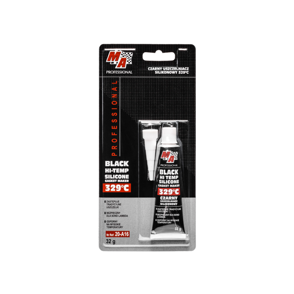 Silikónový tmel čierny vhodný do + 329 °C 32g pre Stihl 017 018 MS180 MS181 MS250 MS280 Husqvarna 136 137 141 435 Partner 351 371 391 420