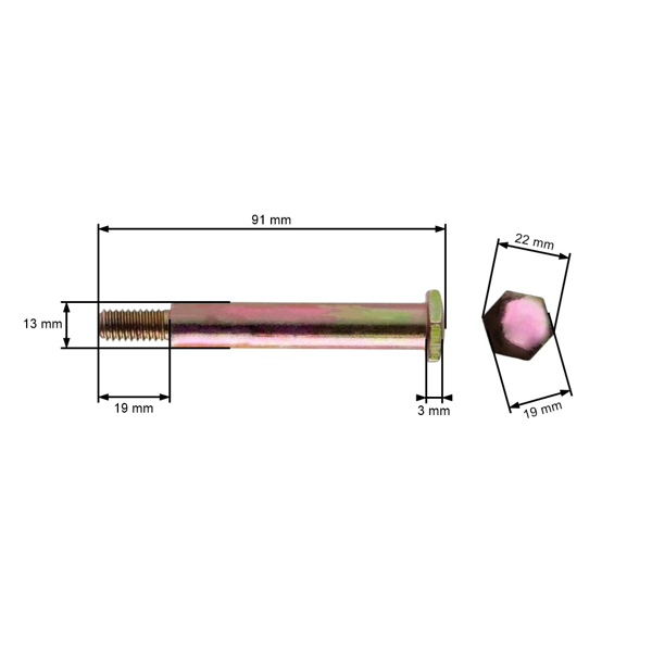 Skrutka pre Husqvarna Partner Electrolux Craftsman McCulloch AYP Cub Cadet John Deere podporné koleso kosačky (OEM 532193406 596434404 539107608)