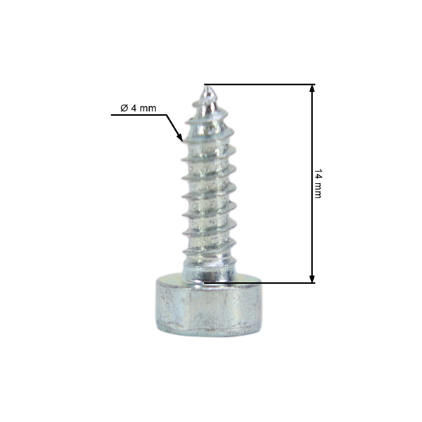Skrutka Stihl IS-D4 x 15 (OEM 90754783015)