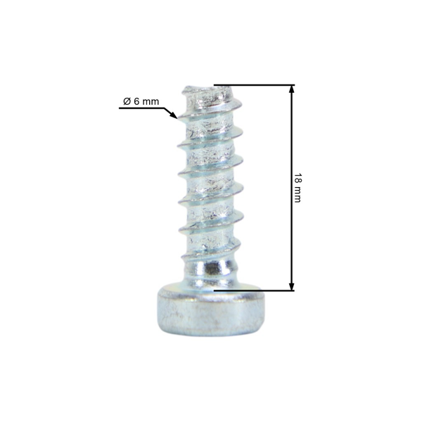 Skrutka Stihl IS-P6 x 19 (OEM 90744784435)