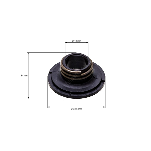 Slimák mazania pre motorové píly Husqvarna 340 345 350 445 450 Jonsered 2141 2145 2150 CS2141 CS2145 C2150 (OEM 503931801)