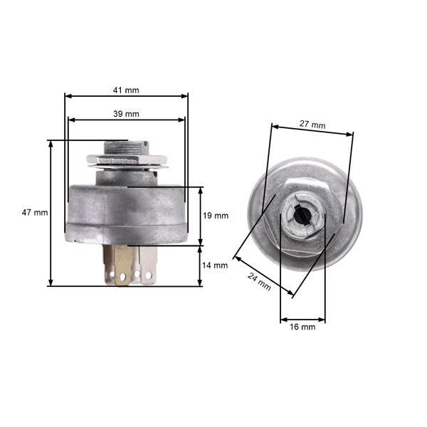 Spínacia skrinka pre záhradné traktory Husqvarna Partner Stiga John Deere Honda Toro AL-KO Cub Cadet Jonsered Murray (OEM 532158913 92318 825129 83-002)