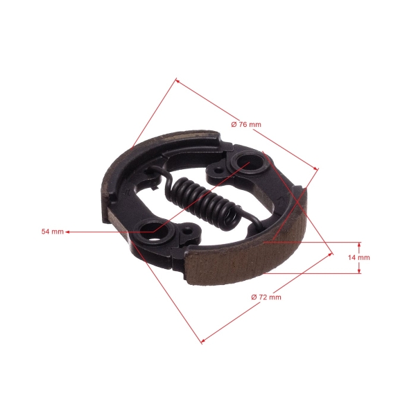 Spojka pre krovinorezy Husqvarna 143RII 443RB 541RS 541RST 542RBS (OEM 505297701 505297601)