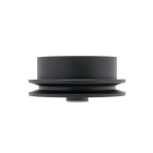 Spojka pre motorové kultivátory priemer 128 mm x priemer otvoru 20 mm na 1 klinový remeň 13 mm