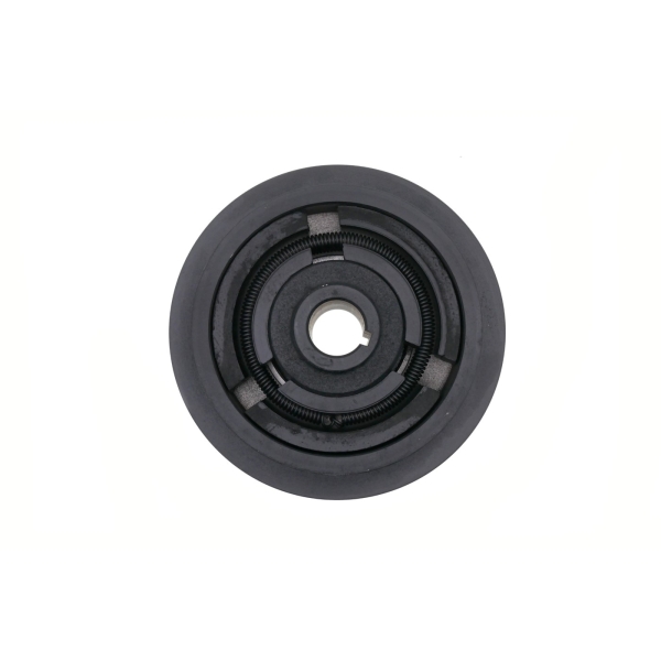 Spojka pre motorové kultivátory priemer 128 mm x priemer otvoru 20 mm na 1 klinový remeň 13 mm