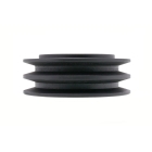 Spojka pre motorové kultivátory priemer 148 mm x priemer otvoru 25 mm na 2 klinové remene 17 mm