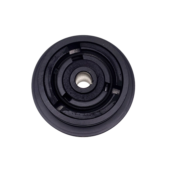 Spojka pre motorové kultivátory vonkajší priemer 128 mm x priemer otvoru 19 mm na 1 klinový remeň 13 mm