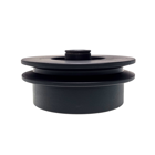 Spojka pre motorové kultivátory vonkajší priemer 128 mm x priemer otvoru 19 mm na 1 klinový remeň 13 mm