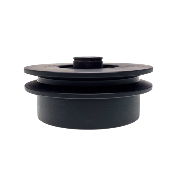 Spojka pre motorové kultivátory vonkajší priemer 128 mm x priemer otvoru 19 mm na 1 klinový remeň 13 mm