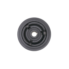 Spojka pre motorové kultivátory vonkajší priemer 128 mm x priemer otvoru 19 mm na 2 klinové remene 13 mm