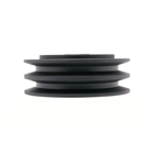 Spojka pre motorové kultivátory vonkajší priemer 148 mm x priemer otvoru 25,4 mm na 2 klinové remene 17 mm