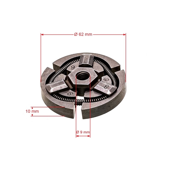 Spojka pre motorové píly a krovinorezy Husqvarna 40 45 49 240 240R 245R 245RX Jonsered GR41 GR50 RS44 2041 2045 2050 (OEM 503173101)