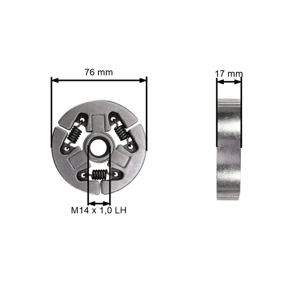 Spojka pre motorové píly Stihl 070 090 090 090G MS720 (OEM 11061602001)
