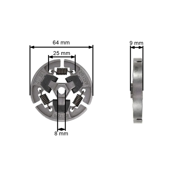Spojka pre motorové píly Stihl MC200 020T 020 MS200T MS200 (OEM 11291602000)