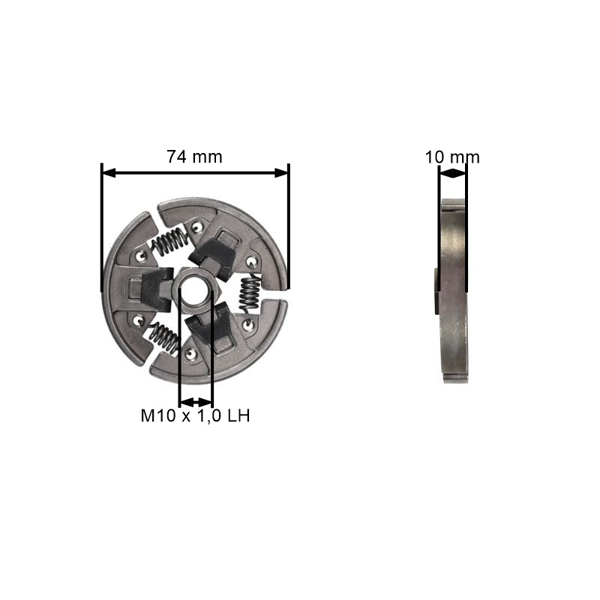 Spojka pre motorové píly Stihl MS290 MS310 MS390 029 039 (OEM 11271602051)