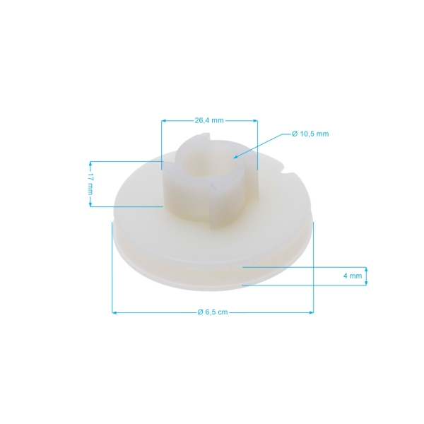 Štartovacia kladka pre motorové píly OLEO-MAC Oleomac 931 932 935 938 941 942 Efco 131 132 135 138 141 142 (OEM 94000033)