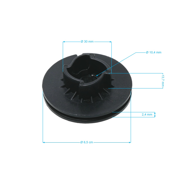 Štartovacia kladka pre motorové píly OLEO-MAC Oleomac 942 945 946 950 951 Efco 142 146 151 (OEM 94500023)