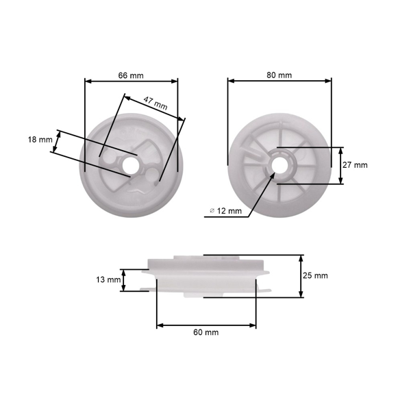 Štartovacia kladka pre motorové píly Stihl MS780 MS880 088 084 (OEM 11241950400)