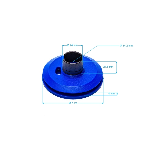 Štartovacia kladka pre motorové rozbrusovacie píly Partner K650 K750 K760 K770 K950 K960 K970 KV960 (OEM 506258102)