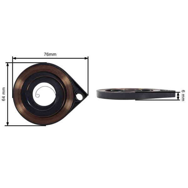 Štartovacia pružina pre Čínske motorové píly a píly z hobbymarketov s obsahom motora 52 ccm