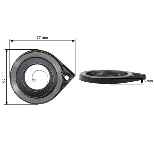 Štartovacia pružina pre čínske píly a píly z hobbymarketov s motorom 38 cm3