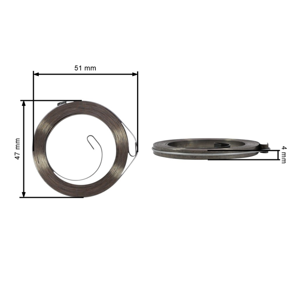 Štartovacia pružina pre krovinorezy Stihl FS75 FS80 FS85 (OEM 41371901100)