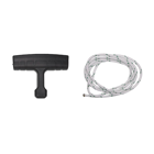 Štartovacia rukoväť so štartovacím lankom 3,0 mm x 1,0 m pre motorové píly fúkače krovinorezy Husqvarna Jonsered McCulloch Partner (OEM 503543901)