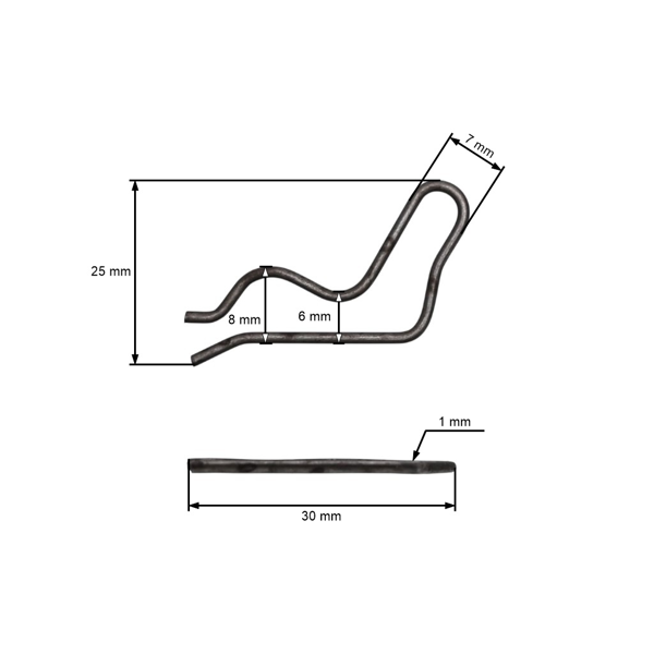 Štartovacia závlačka pre motorové píly Stihl MS380 MS381 FS410 MS720 TS350 TS360 TS510 TS760 (OEM 11171953500)