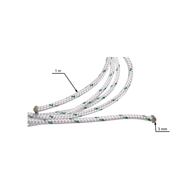 Štartovacie lanko 3,0 mm x 1,0 m pre motorové píly krovinorezy postrekovače a iné záhradné zariadenia