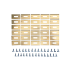 Súprava 30 ks. žacích nožov 3,5 cm (1,4") NEW pre robotické kosačky Husqvarna McCulloch Flymo Gardena (OEM 577864603 535138702 535138703 577864401 577864402)