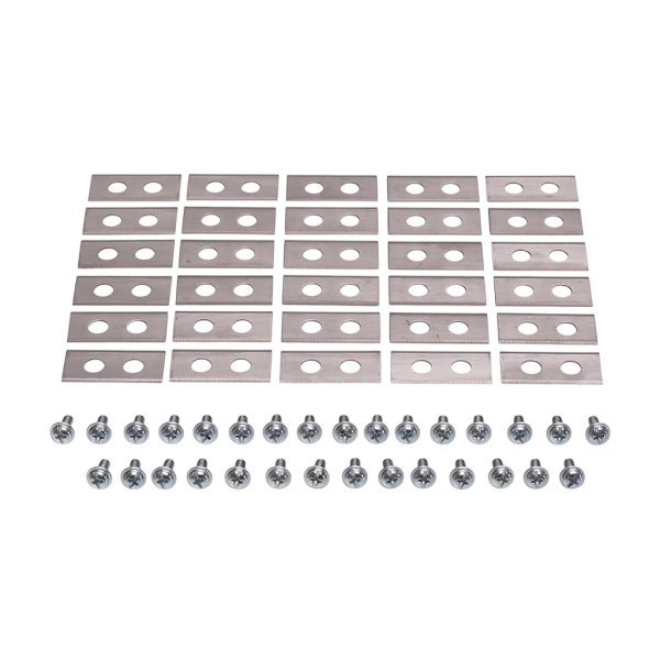 Súprava 30 ks. žacích nožov 3,6 cm (1,4") pre robotické kosačky Worx Nac Tytan Nac RLM1500 RLM1500-NG RLM1500 G2-NG