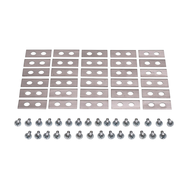 Súprava 30 ks. žacích nožov 3,6 cm (1,4") pre robotické kosačky Worx Nac Tytan Nac RLM1500 RLM1500-NG RLM1500 G2-NG