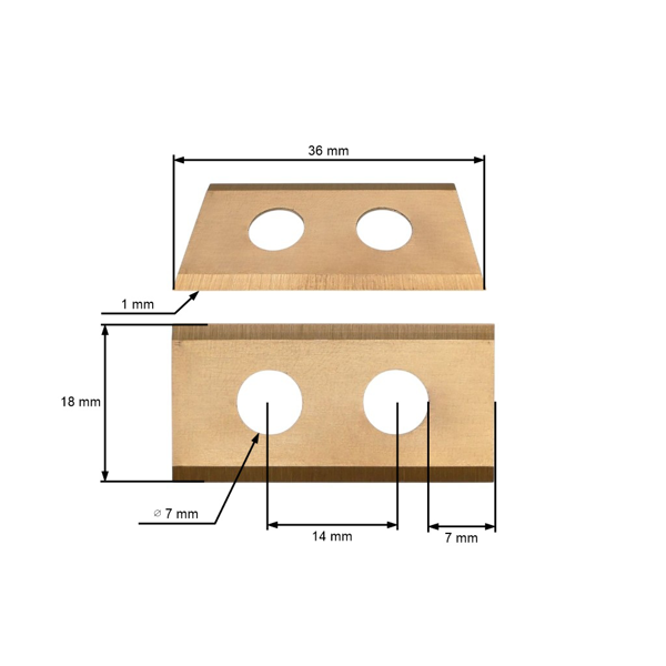 Súprava 30 ks. žacích nožov 3,6 cm (1,4") pre robotické kosačky Worx Nac Tytan Nac RLM1500 RLM1500-NG RLM1500 G2-NG