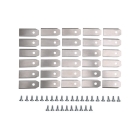Súprava 30 ks. žacích nožov 4,3 cm (1,7") pre robotické kosačky Husqvarna McCulloch Flymo Gardena (OEM 577864603 535138702 535138703 577864401 577864402)