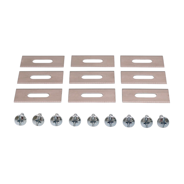 Súprava 9 ks. žacích nožov 3,5 cm (1,4") NEW pre robotické kosačky Husqvarna McCulloch Flymo Gardena (OEM 577864603 535138702 535138703 577864401 577864402)