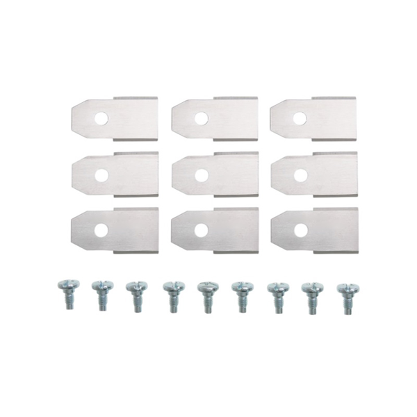 Súprava 9 ks. žacích nožov 3,5 cm (1,4