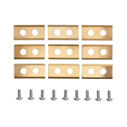 Súprava 9 ks. žacích nožov 3,6 cm (1,4") pre robotické kosačky Worx Nac Tytan Nac RLM1500 RLM1500-NG RLM1500 G2-NG