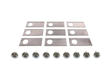 Súprava 9 ks. žacích nožov 3,9 cm (1,5") pre robotické kosačky Honda Miimo 310 Miimo 520 Miimo HRM 500 HRM Miimo 3000 (OEM 06511VP7310 72511-VP7-030)