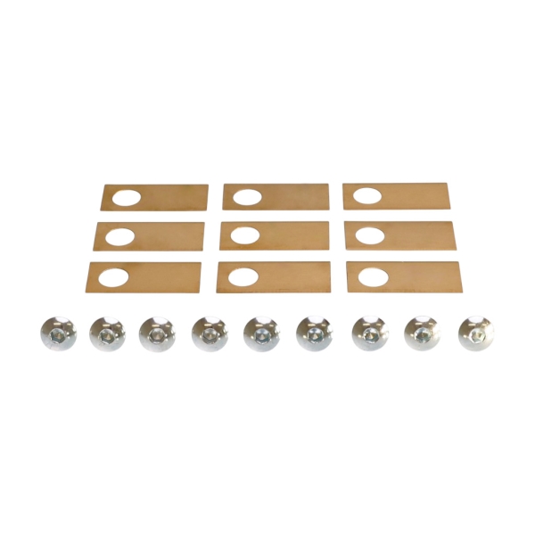 Súprava 9 ks. žacích nožov 3,9 cm (1,5") pre robotické kosačky Honda Miimo 310 Miimo 520 Miimo HRM 500 HRM Miimo 3000 (OEM 06511VP7310 72511-VP7-030)