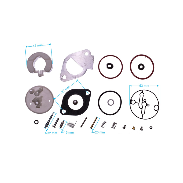 Súprava na opravu karburátora pre motory Briggs & Stratton (OEM 796184 698787 699900 699521 792369 790032)