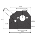 Súprava tesnení pre Čínske motorové píly a píly z hobbymarketov obsah motora 45 ccm - 58 ccm