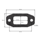 Súprava tesnení pre Čínske motorové píly a píly z hobbymarketov obsah motora 45 ccm - 58 ccm